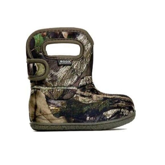 BABY BOGS MOSSY OAK INFANT SIZE 9 CAMO BOOTS - Picture 1 of 8